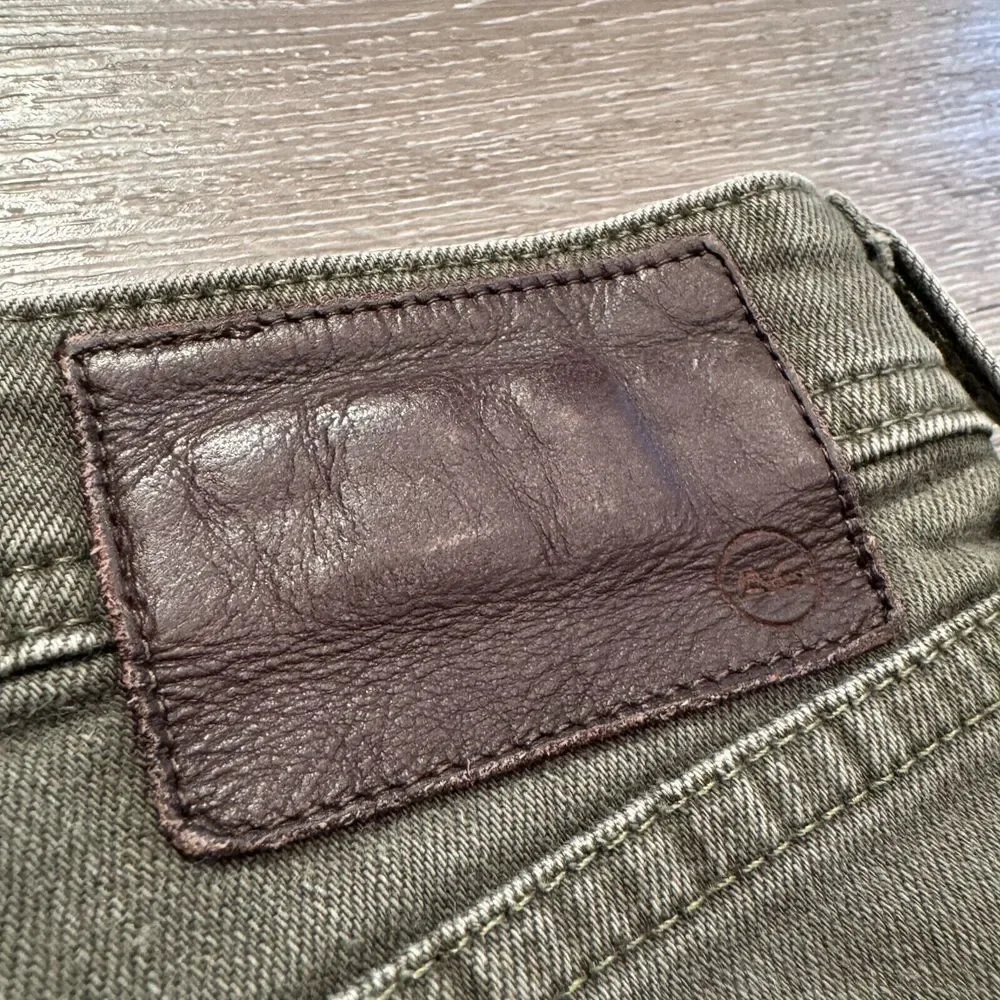 AG Adriano Goldschmied Jeans Mens 38 Gray Denim The Matchbox Slim Straight 38x29